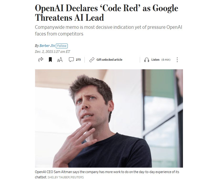 OpenAI紧急应对竞争,全面收缩战略(图3) OpenAI紧急应对竞争,全面收缩战略(图3)
