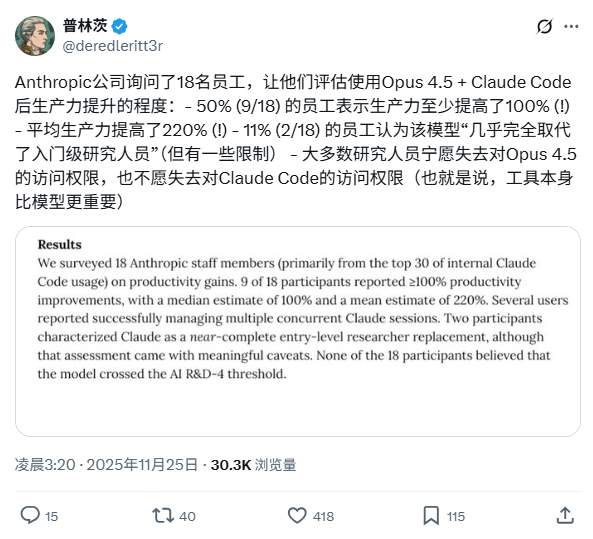 Claude Opus 4.5突袭上线，直接降价23！首批用户实测：效率直接翻2倍！这才是程序员想要的AI