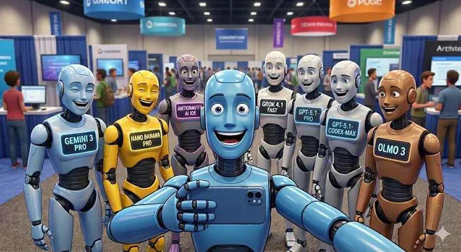 AI巨头激烈角逐,谷歌Gemini 3引领技术新突破(图1) 一周AI大事:谷歌“杀红了眼”夺回王座,奥特曼罕见承认:正在追赶