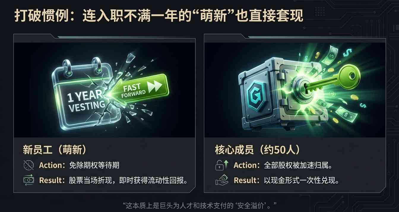 英伟达高价收购Groq背后的人才与技术布局(图4) 连新员工都被强制财富自由!英伟达买Groq细节曝光,现金直接甩脸上