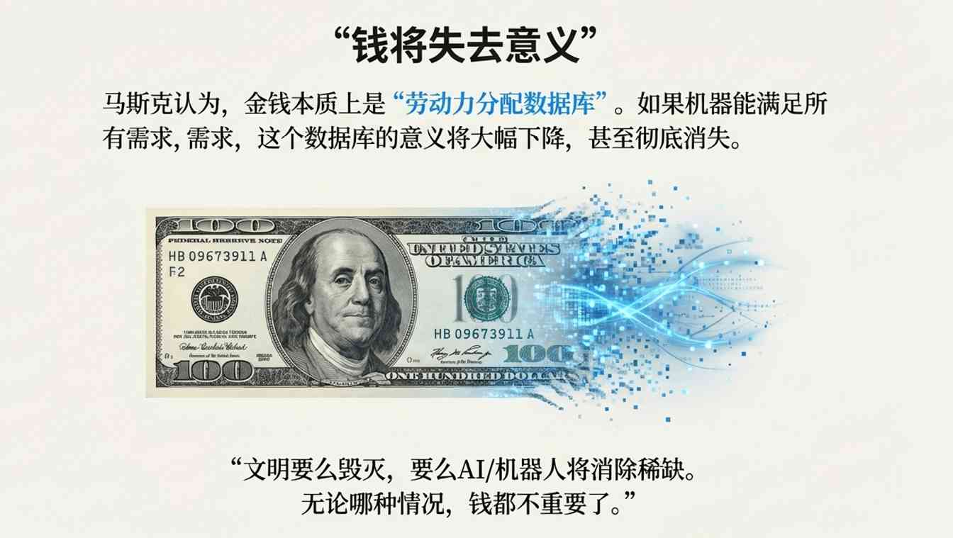 马斯克预言经济剧变:AI将终结贫穷与货币(图7) 美国GDP短期翻番?马斯克再抛新预言,嘲讽存钱毫无意义