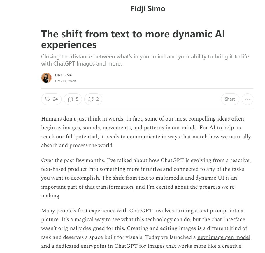 OpenAI新模型速度与功能升级,用户评价两极分化(图7) OpenAI新模型速度与功能升级,用户评价两极分化(图7)