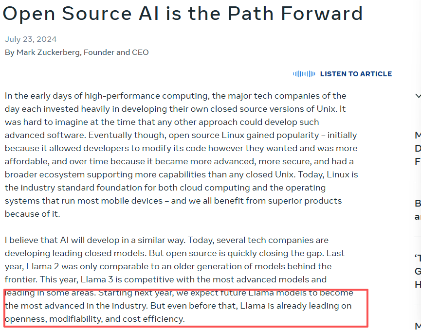 扎克伯格押注新AI模型,meta战略转向闭源路线(图1) 扎克伯格押注新AI模型,meta战略转向闭源路线(图1)