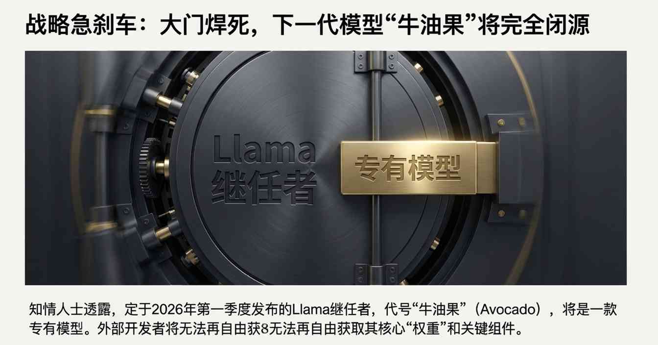 扎克伯格押注新AI模型,meta战略转向闭源路线(图3) 烧千亿,博一把!Meta新模型明年初发布,网友:这次输了,小扎就悬了