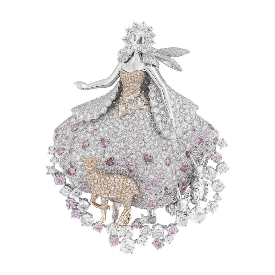 天然钻石在珠宝艺术中的梦幻价值与创意表达(图1)