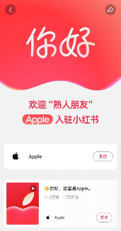 苹果入驻小红书首日吸粉17万(图3)