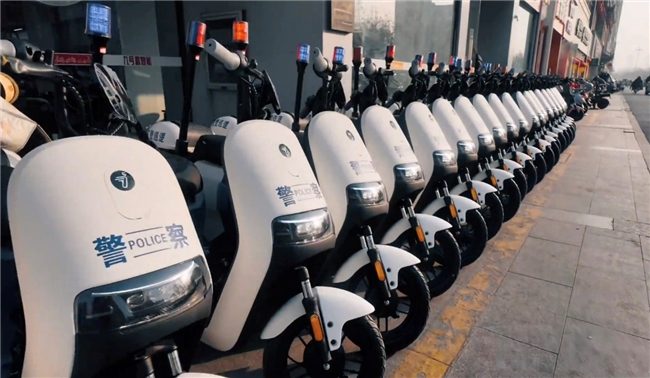 警务巡逻新选择｜九号电动车成公安标配(图2)
