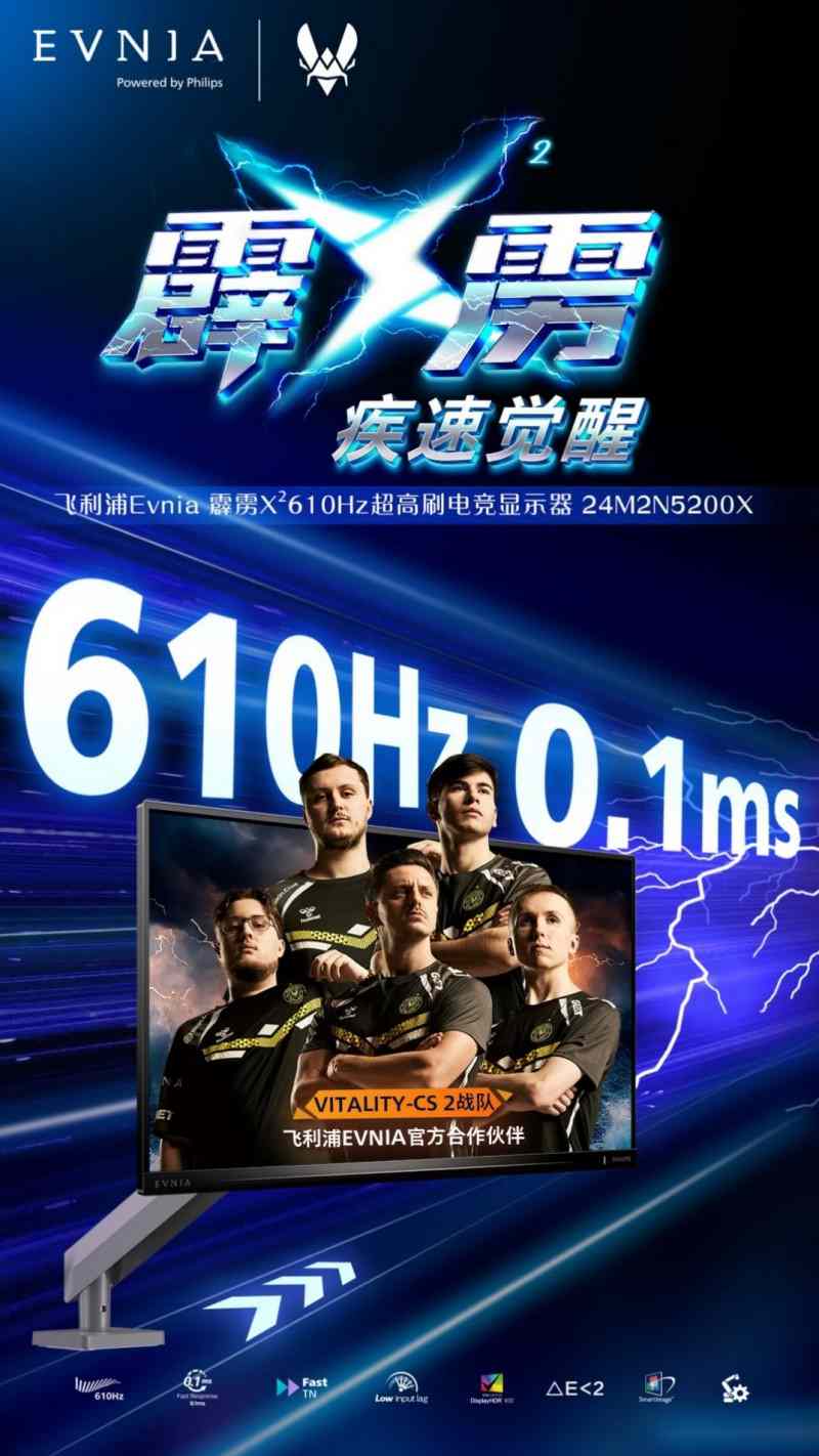 610Hz高刷电竞显示器全攻略｜疾速觉醒引领游戏新视界(图3)