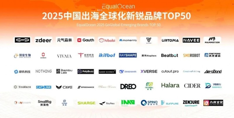 中国出海新锐品牌榜单揭晓｜乐其创新SmallRig上榜(图2)