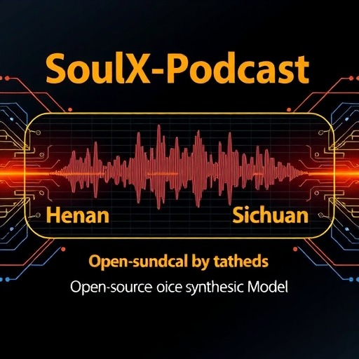 SoulX播客语音合成模型支持多方言与副语言风格(图2) SoulX播客语音合成模型支持多方言与副语言风格(图2)