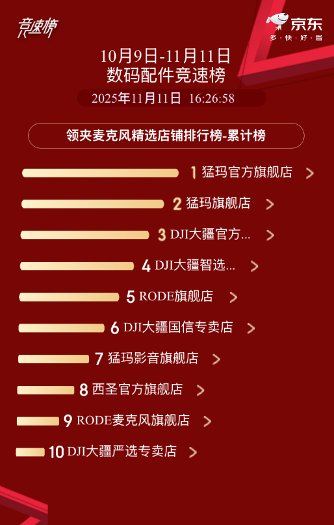 无线麦克风市场爆发｜猛玛双11全平台领跑(图2)