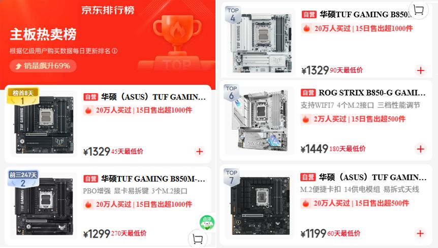 华硕B850主板双11热卖全攻略(图1)