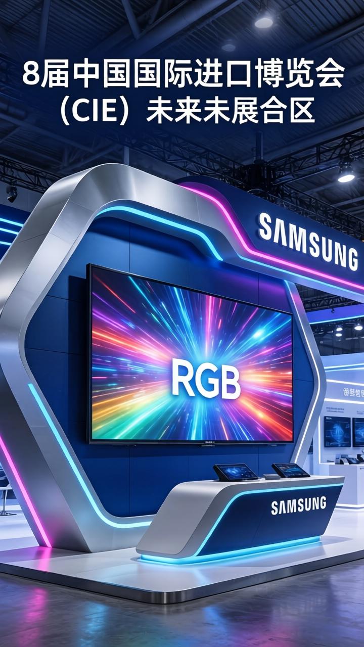 三星Micro RGB闪耀第八届进博会，以创新定义超高端显示新标杆(图6)