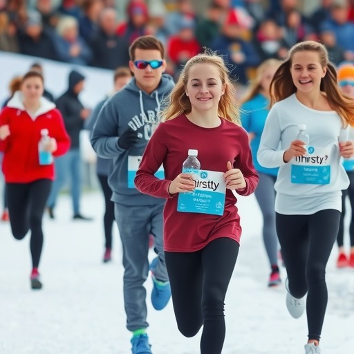 聚焦冬季校运会，健力宝“渴了么”电解质水走红校园赛场(图2)