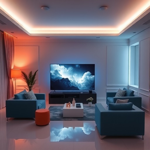 拿捏客厅氛围感：三星巨幕焕新品质生活，家居C位非它莫属！(图4)