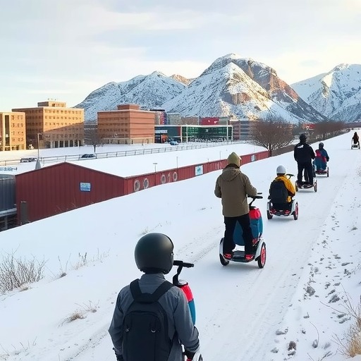 从城市通勤到冰雪赛场，九号滑板车助力国际滑雪赛事高效运行(图5)