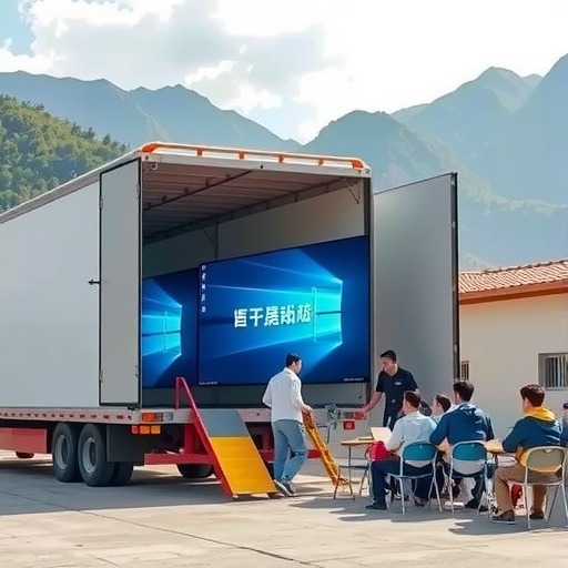 三星显示器以创新科技助力乡村教育 30台设备落地河北涞水(图2)