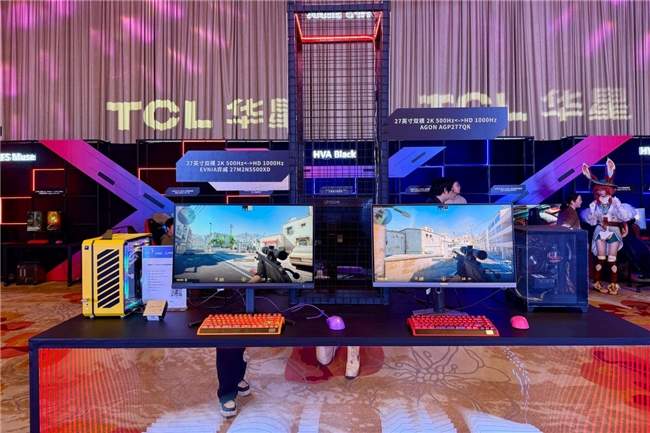 双冠合璧，双模千帧！EVNIA弈威携手TCL华星，全球首款千帧双模电竞显示器重装亮相(图10)