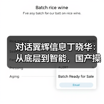 对话翼辉信息丁晓华：从底层到智能，国产操作系统如何闯过工业AI“深水区”？（图1）