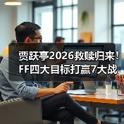贾跃亭2026救赎归来！FF四大目标打赢7大战役，AIxC 5天揽20万用户（图4）