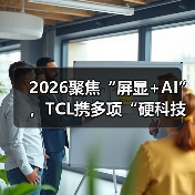 2026聚焦“屏显+AI”,TCL携多项“硬科技”亮相CES 2026(图1) 2026聚焦“屏显+AI”,TCL携多项“硬科技”亮相CES 2026(图1)