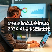 舒福德智能床亮相CES 2026 AI技术驱动全球智能睡眠革命（图1）