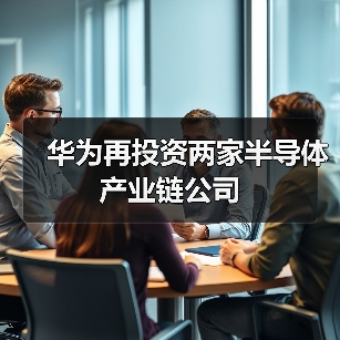 华为再投资两家半导体产业链公司(图1) 华为再投资两家半导体产业链公司(图1)