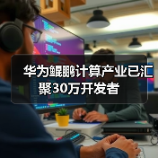 华为鲲鹏计算产业已汇聚30万开发者（图4）