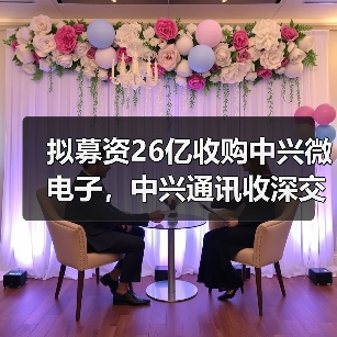 拟募资26亿收购中兴微电子，中兴通讯收深交所问询（图3）