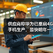 供应商称华为已重启4G手机生产,最快明年一季度上市(图2) 供应商称华为已重启4G手机生产,最快明年一季度上市(图2)