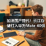 加速国产替代!长江存储打入华为Mate 40供应链(图2) 加速国产替代!长江存储打入华为Mate 40供应链(图2)
