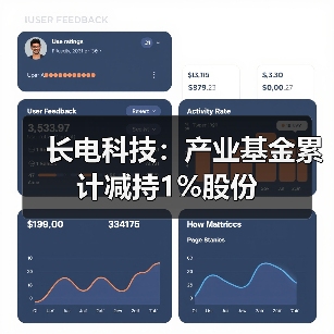 长电科技:产业基金累计减持1%股份(图2) 长电科技:产业基金累计减持1%股份(图2)