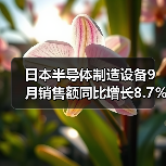 日本半导体制造设备9月销售额同比增长8.7％（图1）
