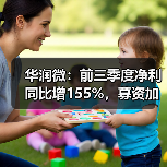 华润微:前三季度净利同比增155%,募资加码功率半导体封测(图4) 华润微:前三季度净利同比增155%,募资加码功率半导体封测(图4)