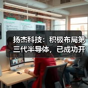 扬杰科技:积极布局第三代半导体,已成功开发多款碳化硅器件产品(图3) 扬杰科技:积极布局第三代半导体,已成功开发多款碳化硅器件产品(图3)