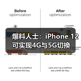 爆料人士：iPhone 12可实现4G与5G切换（图4）