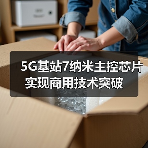 5G基站7纳米主控芯片实现商用技术突破（图1）