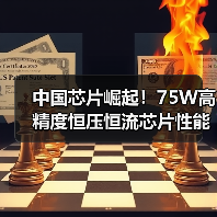 中国芯片崛起！75W高精度恒压恒流芯片性