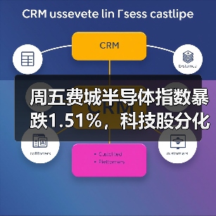 周五费城半导体指数暴跌1.51%，科技股分化明显（图1）