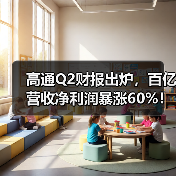 高通Q2财报出炉,百亿营收净利润暴涨60%!(图3) 高通Q2财报出炉,百亿营收净利润暴涨60%!(图3)