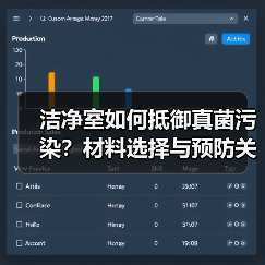 洁净室如何抵御真菌污染?材料选择与预防关键(图1) 洁净室如何抵御真菌污染?材料选择与预防关键(图1)