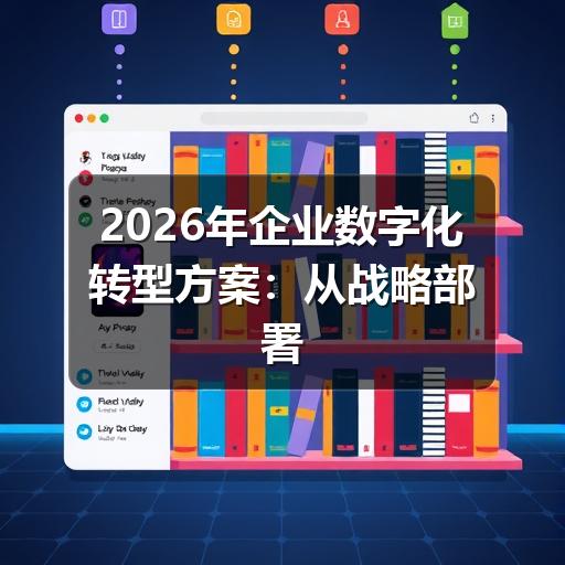 2026年企业数字化转型方案:从战略部署到实施路径的全面指南(图3) 2026年企业数字化转型方案:从战略部署到实施路径的全面指南