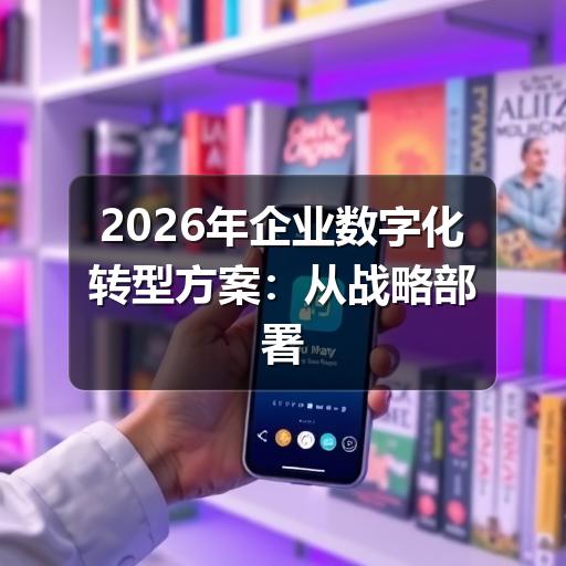 2026年企业数字化转型方案:从战略部署到实施路径的全面指南(图2) 2026年企业数字化转型方案:从战略部署到实施路径的全面指南