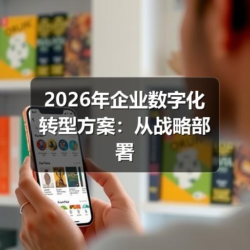 2026年企业数字化转型方案:从战略部署到实施路径的全面指南(图1) 2026年企业数字化转型方案:从战略部署到实施路径的全面指南
