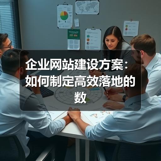 企业网站建设方案:如何制定高效落地的数字化门户规划(图1) 企业网站建设方案:如何制定高效落地的数字化门户规划