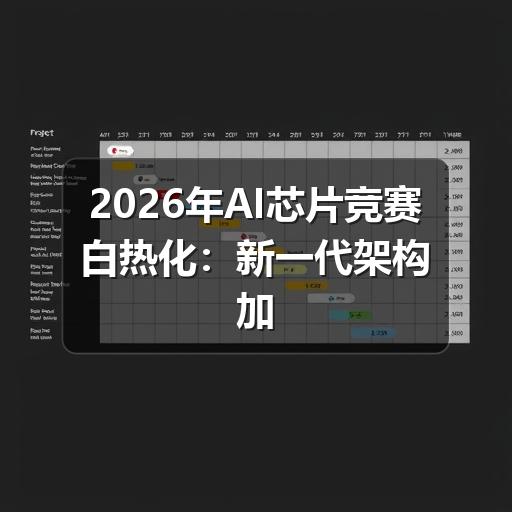 2026年AI芯片竞赛白热化:新一代架构加速行业洗牌(图2) 2026年AI芯片竞赛白热化:新一代架构加速行业洗牌