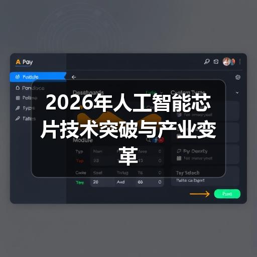 2026年人工智能芯片技术突破与产业变革前瞻(图2) 2026年人工智能芯片技术突破与产业变革前瞻