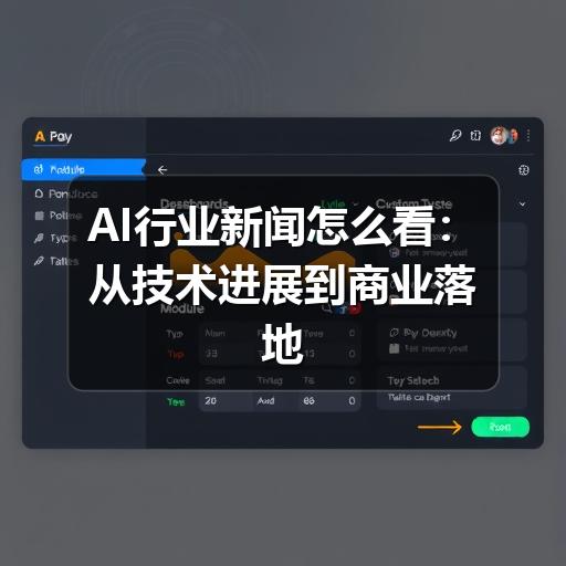 AI行业新闻怎么看:从技术进展到商业落地的阅读指南(图1) AI行业新闻怎么看:从技术进展到商业落地的阅读指南