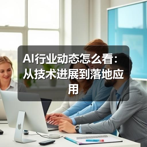 AI行业动态怎么看：从技术进展到落地应用的观察方法