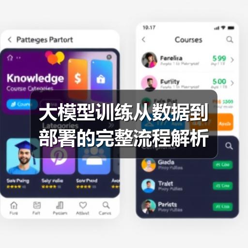 大模型训练从数据到部署的完整流程解析(图1) 大模型训练从数据到部署的完整流程解析